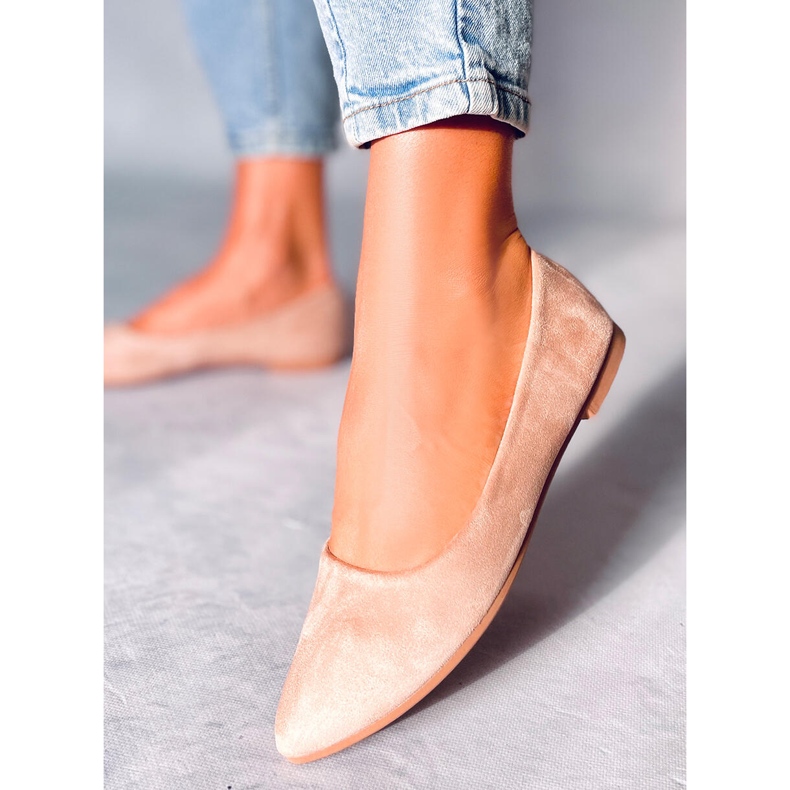 BM Bailarinas Keys Khaki com palmilha de couro bege cáqui 1 BM Bailarinas Keys Khaki com palmilha de couro bege cáqui 1