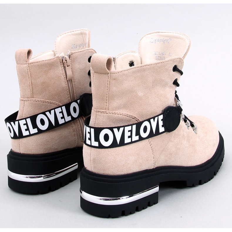 BM Botas de caminhada de mulher Nerea Beige bege 1