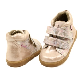 Bota Mazurek Velcro 1302 Spring Flower Golden Satin bege 3 Bota Mazurek Velcro 1302 Spring Flower Golden Satin bege 3