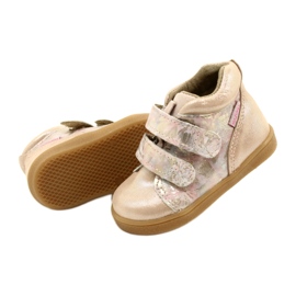 Bota Mazurek Velcro 1302 Spring Flower Golden Satin bege 5 Bota Mazurek Velcro 1302 Spring Flower Golden Satin bege 5