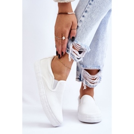 Tênis feminino sem cadarço Big Star LL274389 branco 1