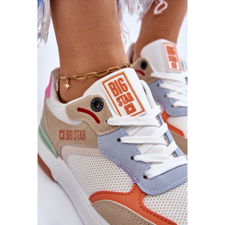 Tênis esportivo feminino Big Star LL274437 multicolorido 1
