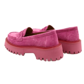 Mocassins de camurça Filippo DP4586/23 FH Fúcsia rosa 6 Mocassins de camurça Filippo DP4586/23 FH Fúcsia rosa 6