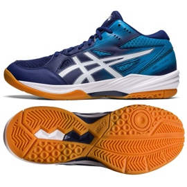 Tênis de vôlei Asics Gel-Task Mt 3 M 1071A078 401 azul azul 1