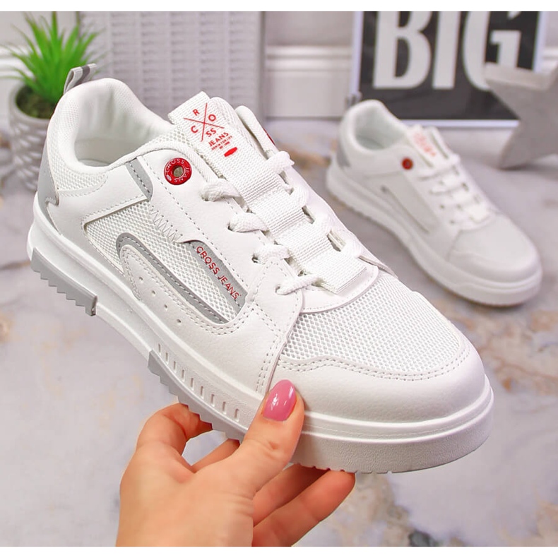 Sapatos esportivos White Cross Jeans LL2R4011C branco 1