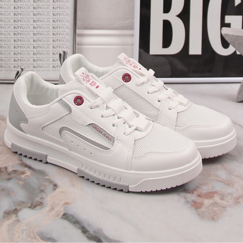 Sapatos esportivos White Cross Jeans LL2R4011C branco 2