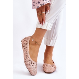 PS1 Bailarinas Thiago cor-de-rosa da moda a céu aberto 2 PS1 Bailarinas Thiago cor-de-rosa da moda a céu aberto 2