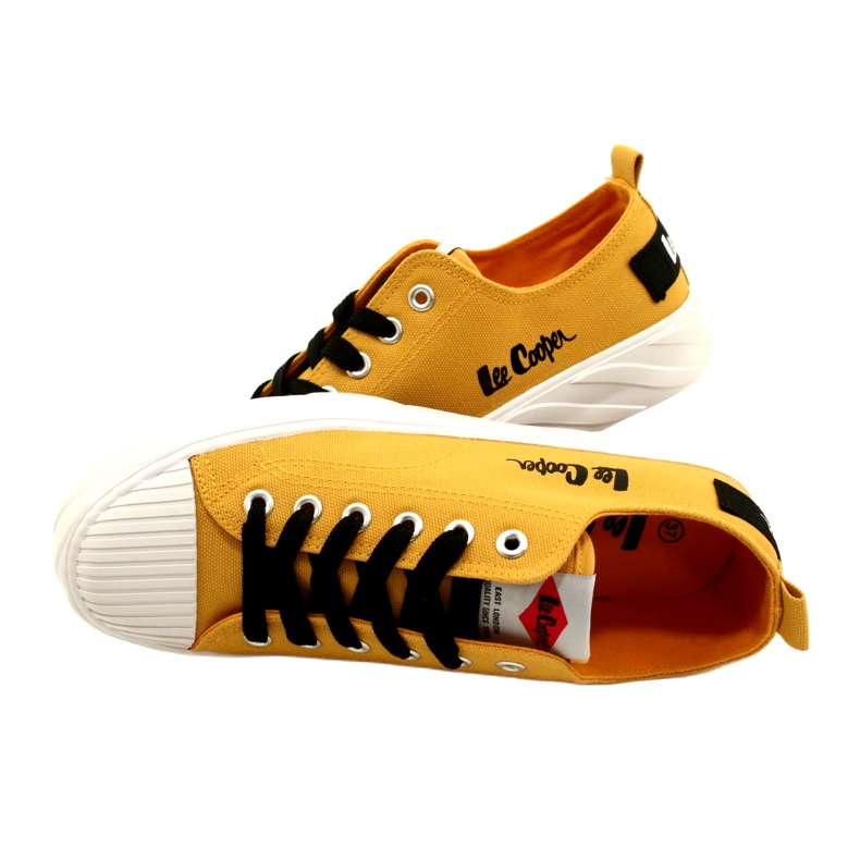Tênis Plataforma Lee Cooper LCW-23-44-1649L Amarelo 6