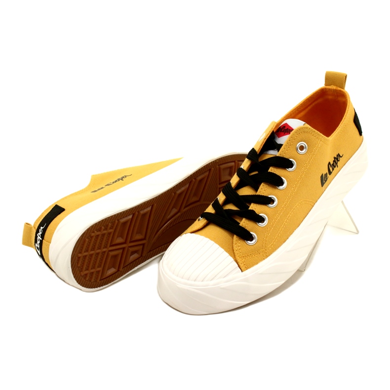 Tênis Plataforma Lee Cooper LCW-23-44-1649L Amarelo 5