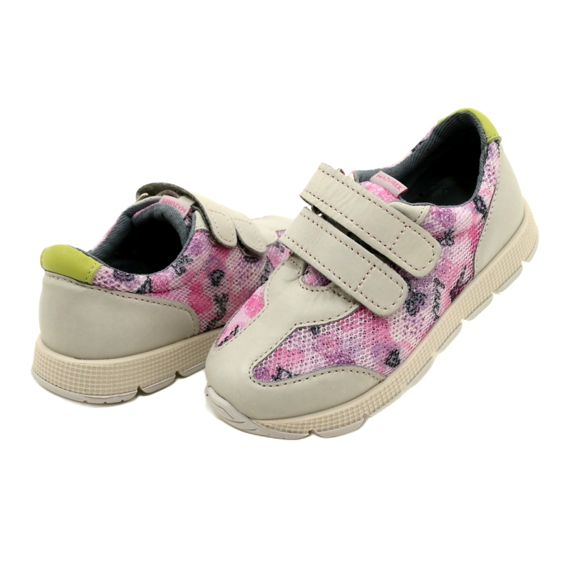 Sapatos casuais de couro com velcro Mazurek AirWalk Sport roxo 3