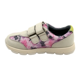 Sapatos casuais de couro com velcro Mazurek AirWalk Sport roxo 1