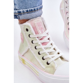 Tênis alto feminino Big Star LL274177 multicolorido 1
