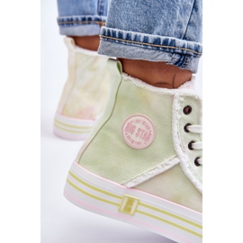 Tênis alto feminino Big Star LL274177 multicolorido 2