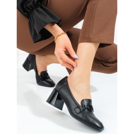 Sapatos de salto feminino Vinceza pretos 2