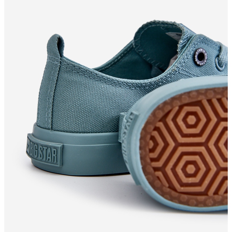 Tênis feminino clássico baixo Big Star LL274019 verde 1