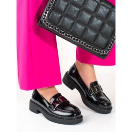 W. Potocki Mocassins de mulher Potocki pretos 2