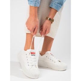 Seastar Sapatilhas baixas de mulher Shelovet brancas branco 1