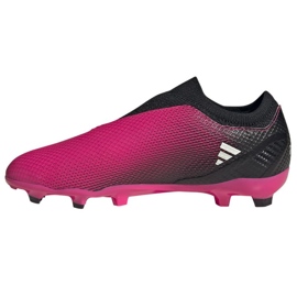 Tênis adidas X Speedportal.3 Ll Fg Jr GZ5061 multicolorido rosas e roxos 1