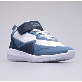 Calçados infantis KAPPA Durban Pr K 260894PRK-1064 branco azul 1