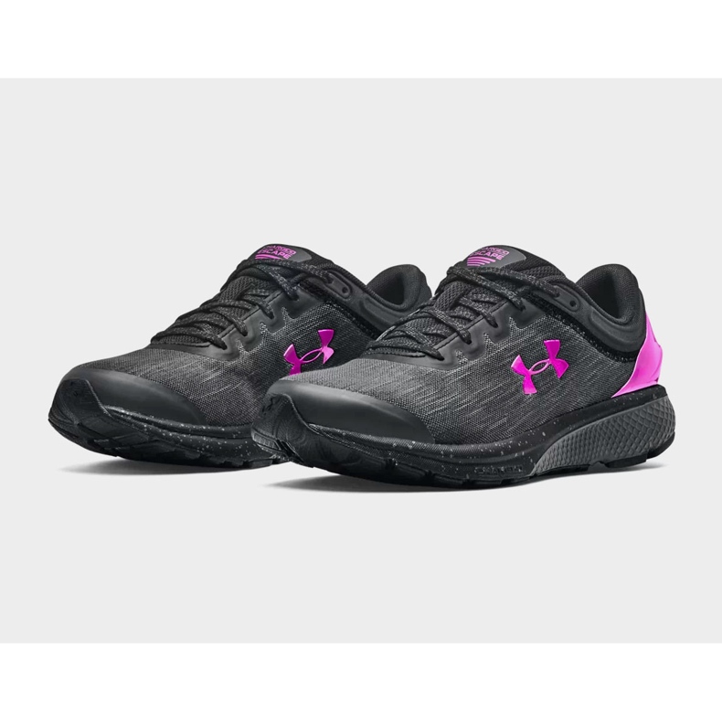 Tênis feminino Under Armour Charged ESCAPE3 3024624-001 preto 1