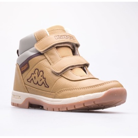 Calçado infantil KAPPA Bright Mid K 260239K-4141 marrom 1