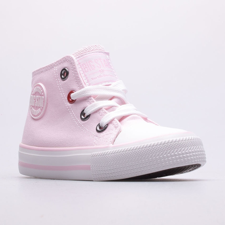 Tênis infantil Big Star HH374087 rosa 1