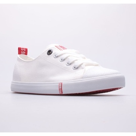 Tênis feminino Big Star FF274087 branco vermelho 1
