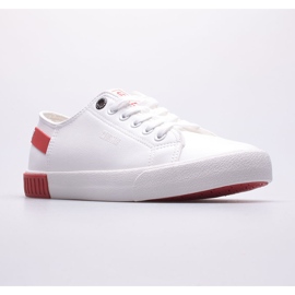 Tênis feminino Big Star FF274174 branco vermelho 1