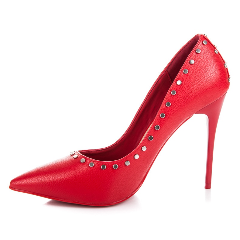 Vices New Collection Alfinetes com strass vermelho 1