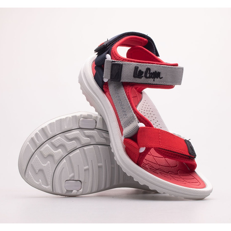 Sandália infantil Lee Cooper LCW-22-34-0957K vermelho 1