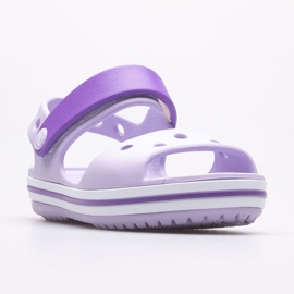Sandália infantil Crocs Crocband 12856-5P8 roxo 1