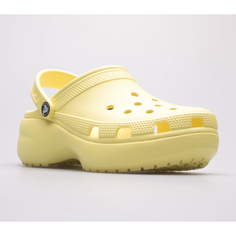 Crocs Classic Platform Clog Feminino 206750-7HD amarelo 1