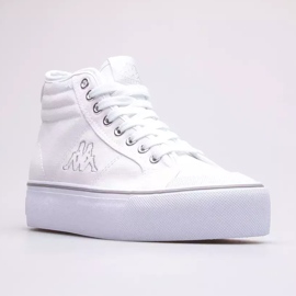 Tênis feminino KAPPA Boron Mid Pf 243161-1015 branco 1