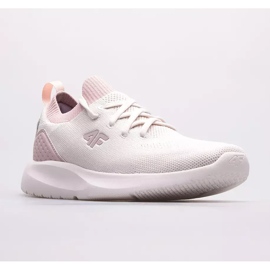 Calçados infantis 4F 4FJAW22FLOWF009-83S bege rosa 1 Calçados infantis 4F 4FJAW22FLOWF009-83S bege rosa 1