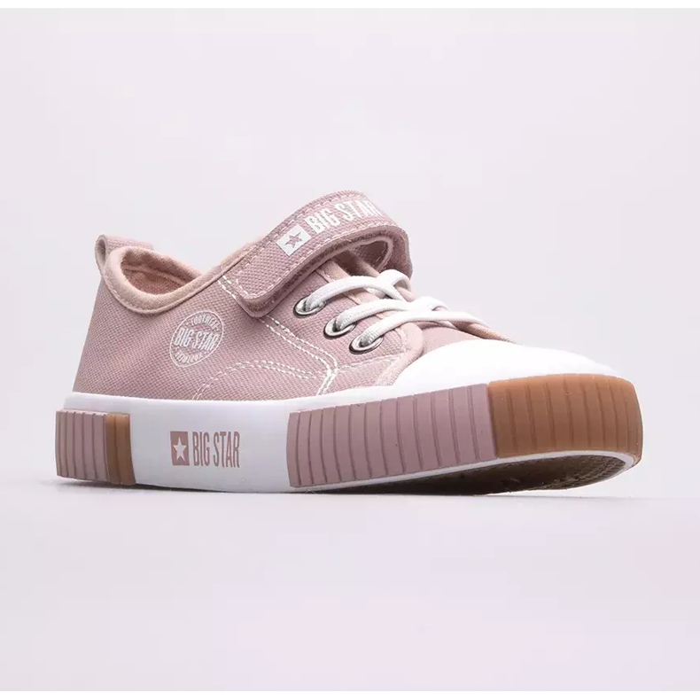 Tênis infantil Big Star KK374012 rosa 1