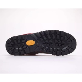 Tênis de trekking masculino BERGSON Kadam Low Stx preto vermelho 1