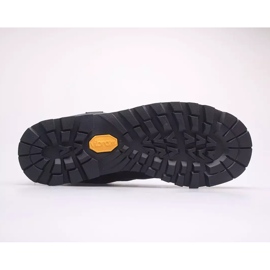 Tênis de trekking masculino BERGSON Tahat Mid Stx azul marinho/preto 1