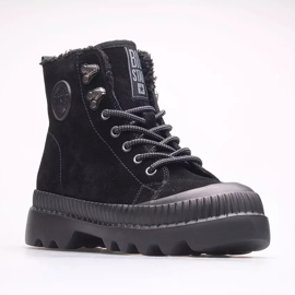 Sapatos femininos Big Star KK274522 preto 1