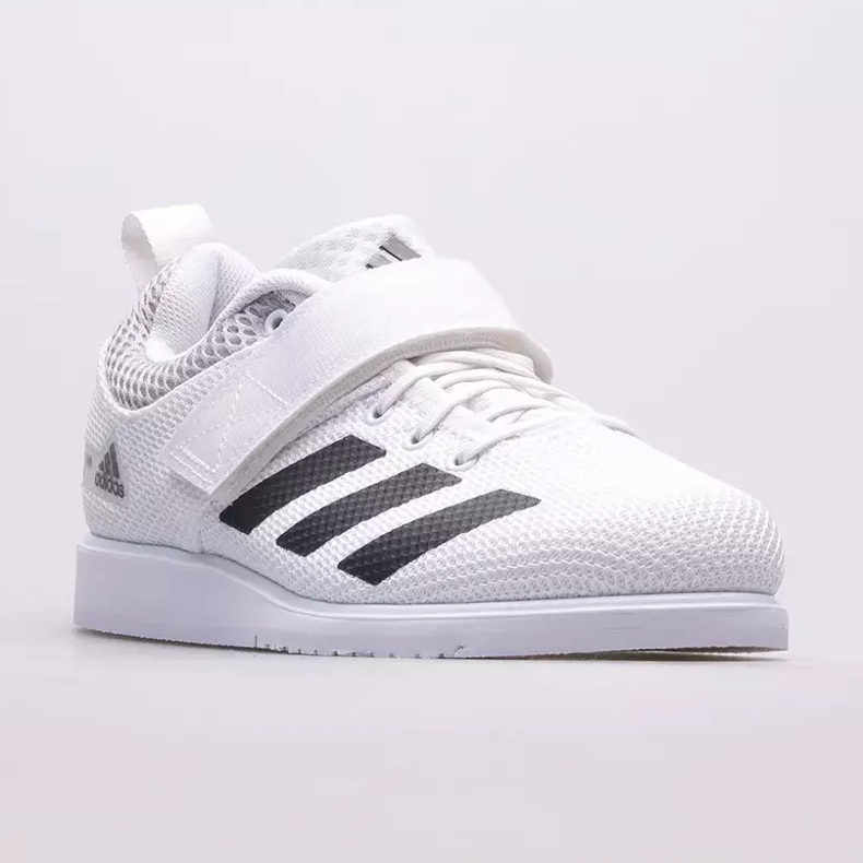 Tênis de levantamento de peso adidas Powerlift 5 GY8919 branco 1