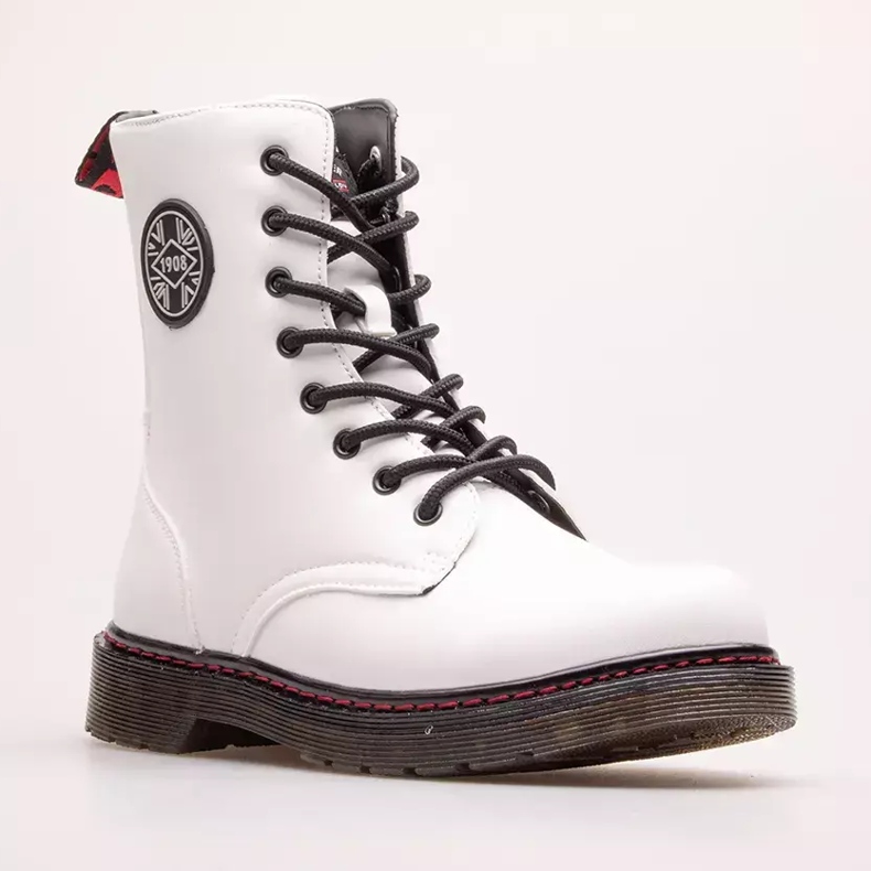 Sapatos femininos Lee Cooper LCJ-22-31-1439L branco 1