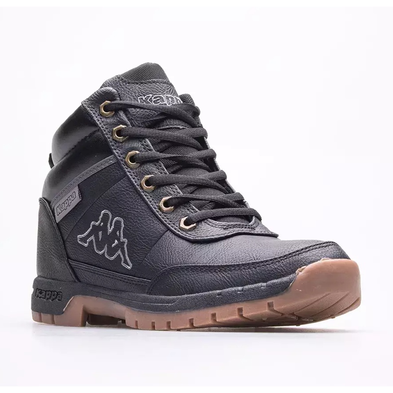 Sapatos femininos KAPPA Bright Mid T 260239T-1111 preto 1