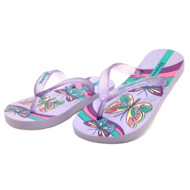 Flip -flops com feminina ipanema 83348 AI746 lilás roxo 3