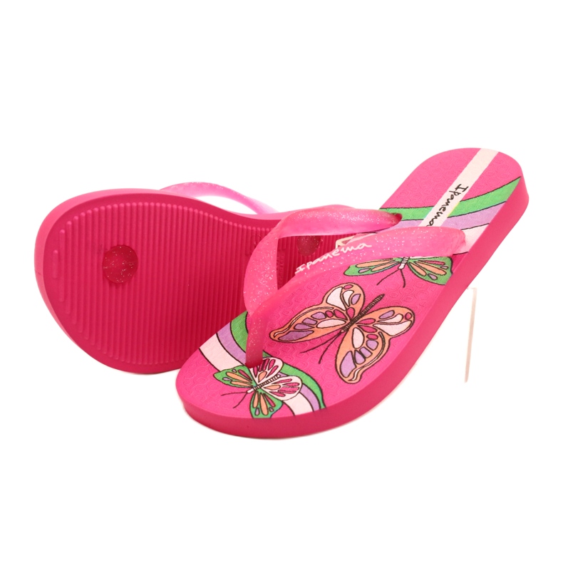 Flip -flops com ipanema feminino 83348 AI747 GLITER Pink rosa 4