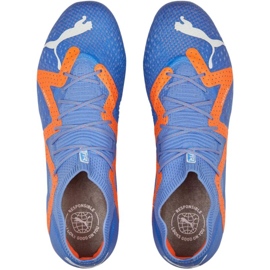 Chuteira Puma Future Ultimate Low MxSG M 107209 01 azul azul 1