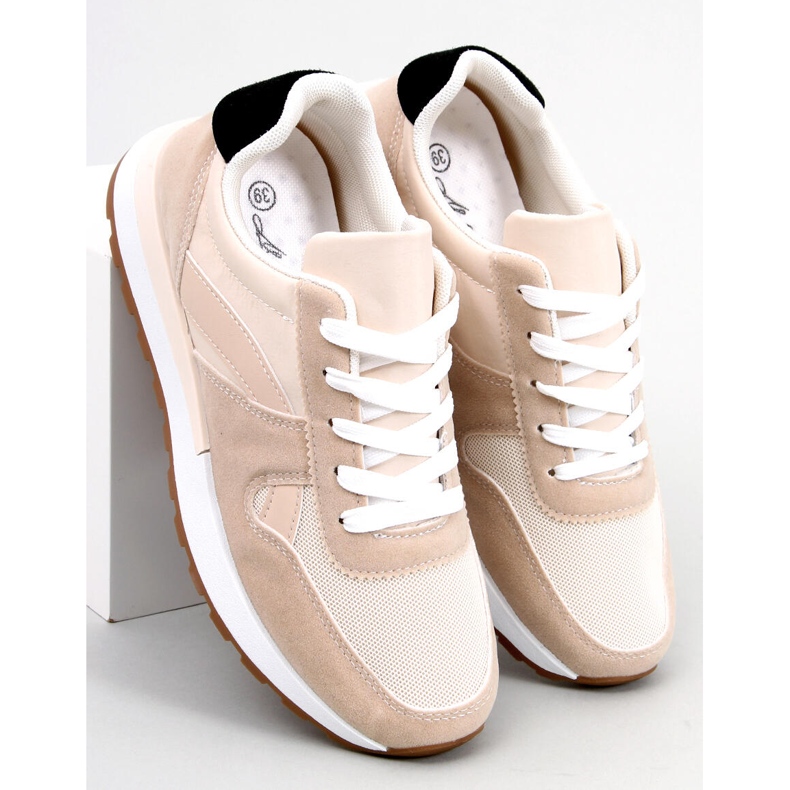 BM Tênis Feminino Hansell Beige bege 2