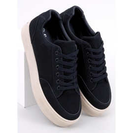 BM Tênis plataforma Rhonda Black preto 1