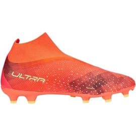 Chuteiras Puma Ultra Match+ Ll FG/AG M 107032 03 laranja laranjas e vermelhos 1