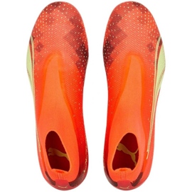 Chuteiras Puma Ultra Match+ Ll FG/AG M 107032 03 laranja laranjas e tintos 2