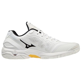 Tênis de handebol Mizuno Wave Stealth VM X1GA180013 branco branco 1