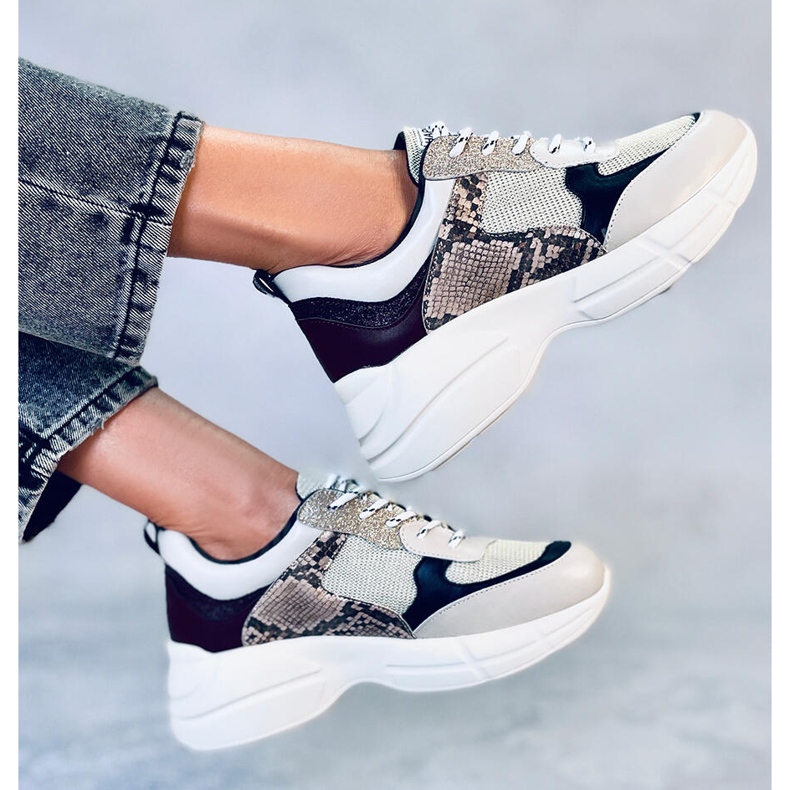 BM Tênis Maud Bege Feminino 1